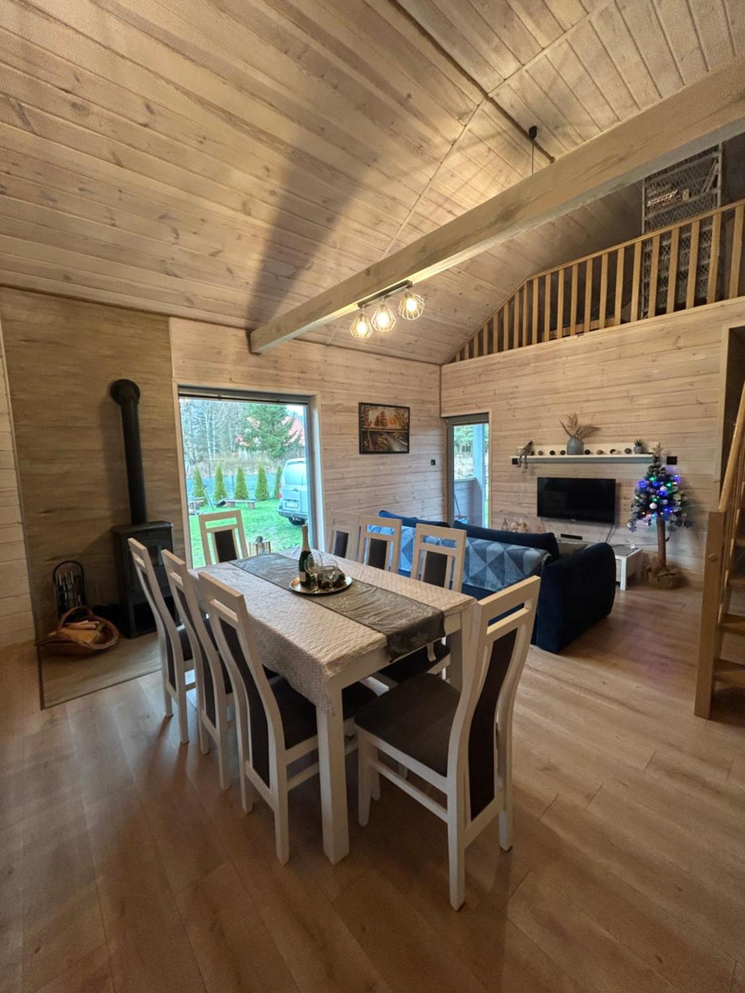 Mazury Dom Olus Nad Jeziorem Sasek Wielki Z Goraca Balia Z Funkcja Jakuzzi *